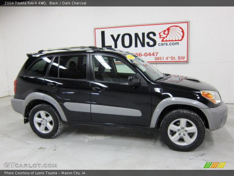 Black / Dark Charcoal 2004 Toyota RAV4 4WD