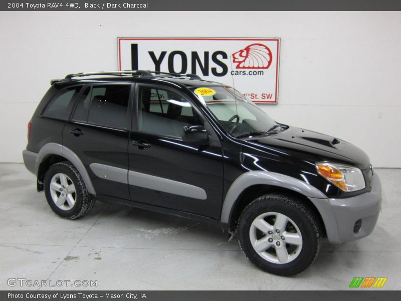 Black / Dark Charcoal 2004 Toyota RAV4 4WD