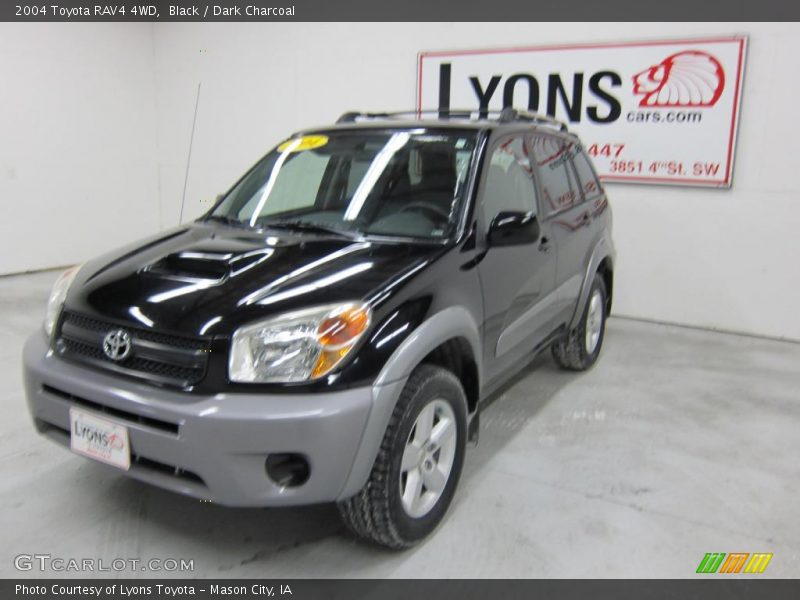 Black / Dark Charcoal 2004 Toyota RAV4 4WD