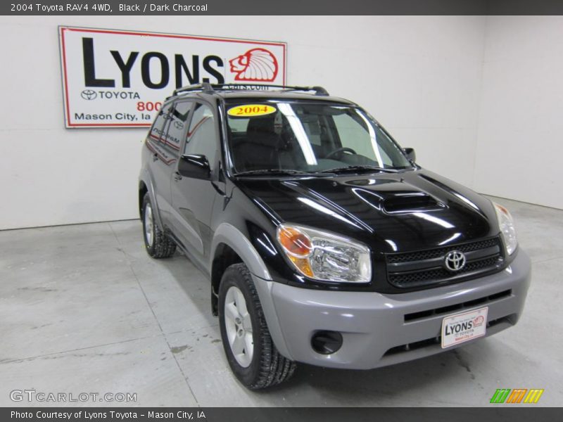 Black / Dark Charcoal 2004 Toyota RAV4 4WD