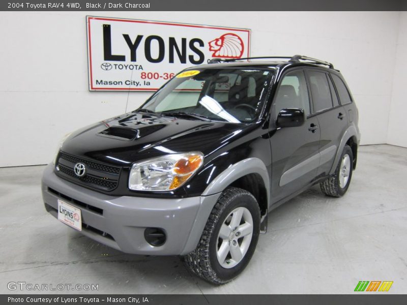 Black / Dark Charcoal 2004 Toyota RAV4 4WD