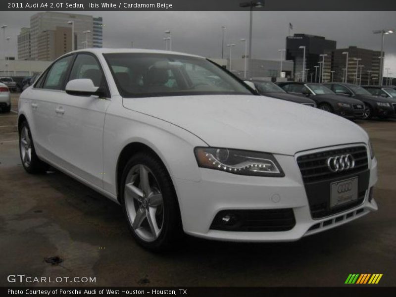 Front 3/4 View of 2011 A4 2.0T Sedan