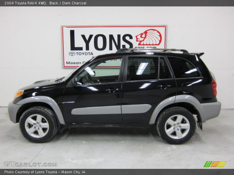 Black / Dark Charcoal 2004 Toyota RAV4 4WD