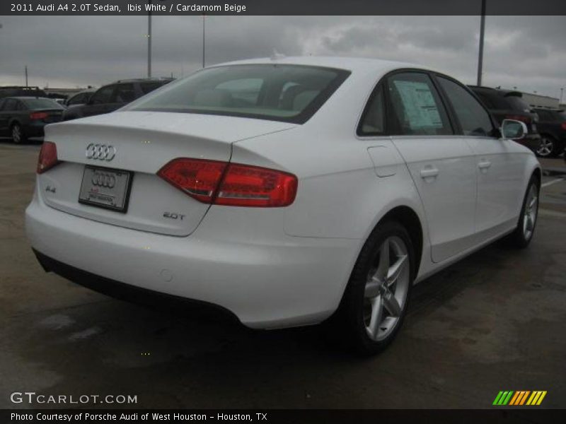 Ibis White / Cardamom Beige 2011 Audi A4 2.0T Sedan