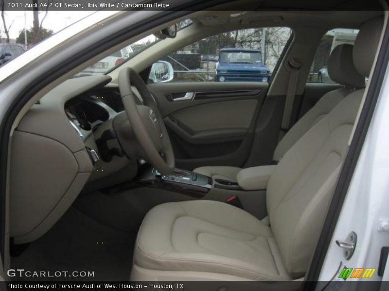  2011 A4 2.0T Sedan Cardamom Beige Interior
