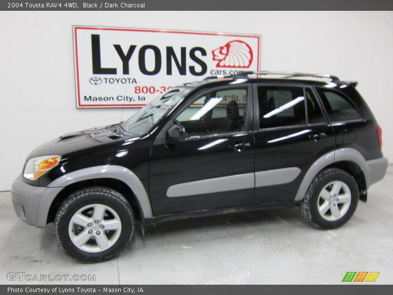 Black / Dark Charcoal 2004 Toyota RAV4 4WD