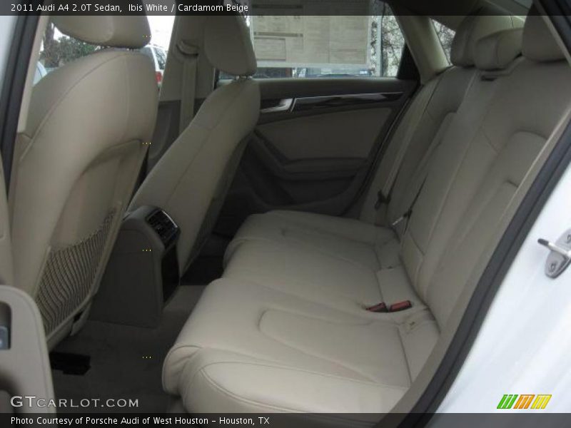  2011 A4 2.0T Sedan Cardamom Beige Interior