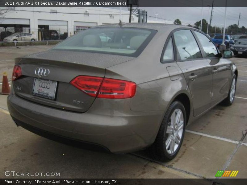  2011 A4 2.0T Sedan Dakar Beige Metallic