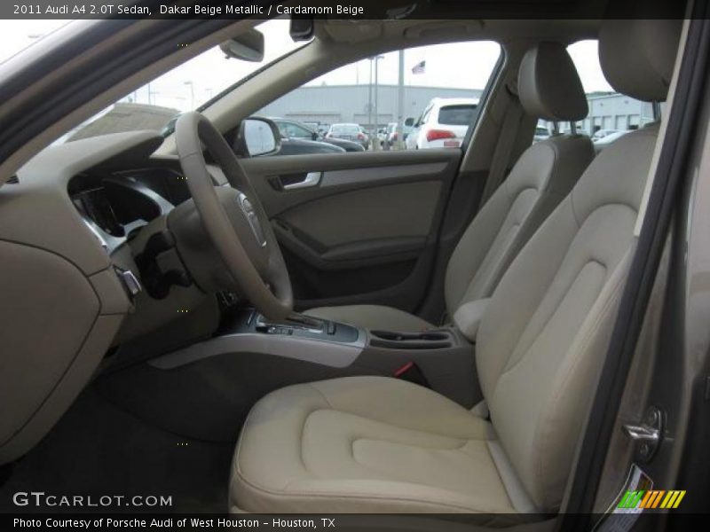  2011 A4 2.0T Sedan Cardamom Beige Interior