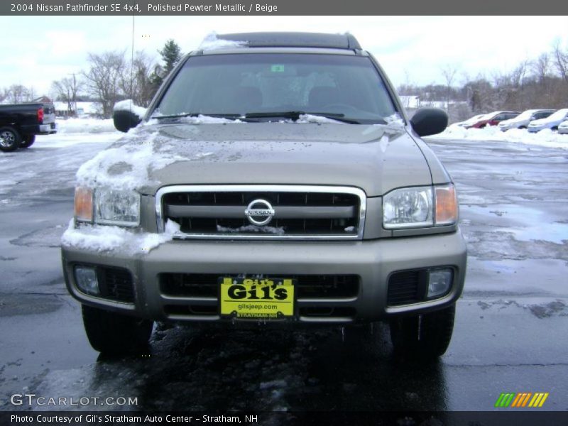 Polished Pewter Metallic / Beige 2004 Nissan Pathfinder SE 4x4