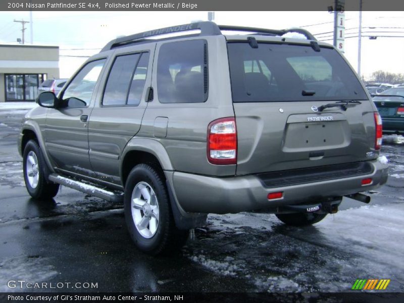 Polished Pewter Metallic / Beige 2004 Nissan Pathfinder SE 4x4