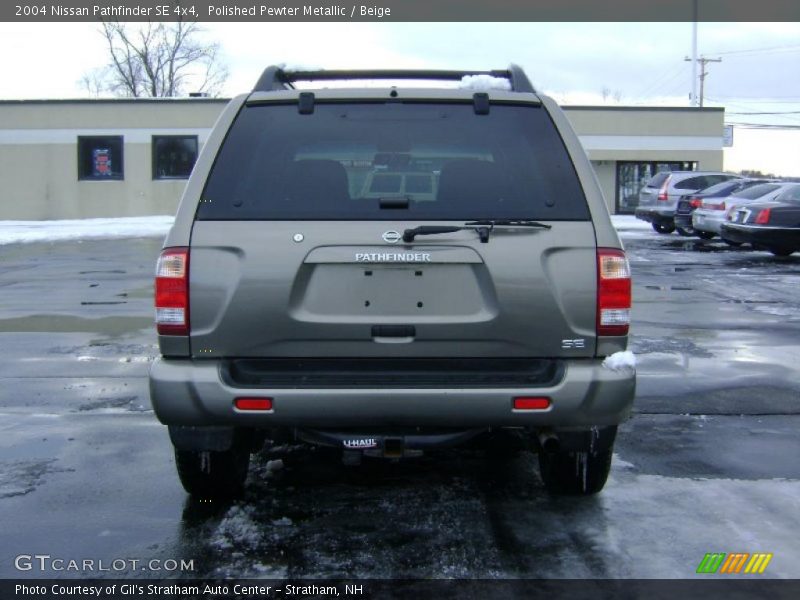 Polished Pewter Metallic / Beige 2004 Nissan Pathfinder SE 4x4