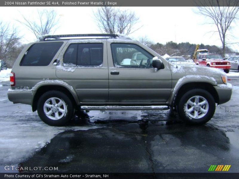 Polished Pewter Metallic / Beige 2004 Nissan Pathfinder SE 4x4
