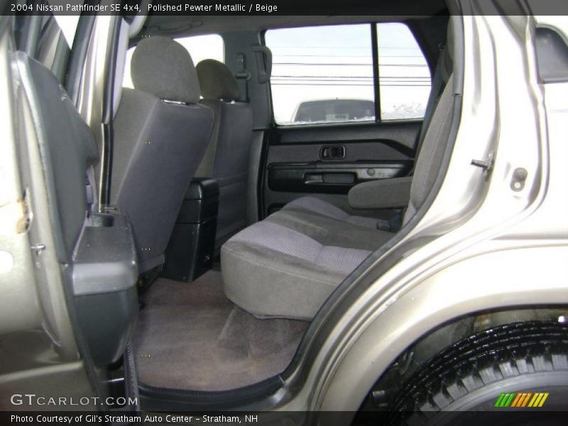 Polished Pewter Metallic / Beige 2004 Nissan Pathfinder SE 4x4