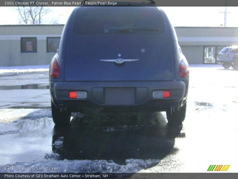 Patriot Blue Pearl / Taupe/Pearl Beige 2001 Chrysler PT Cruiser