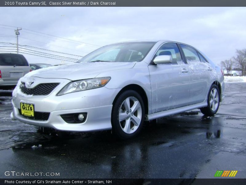 Classic Silver Metallic / Dark Charcoal 2010 Toyota Camry SE