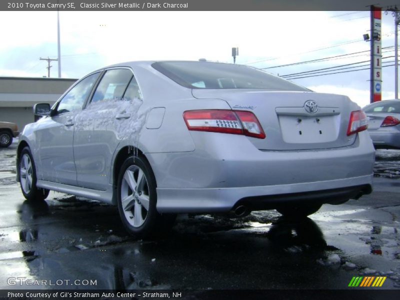 Classic Silver Metallic / Dark Charcoal 2010 Toyota Camry SE