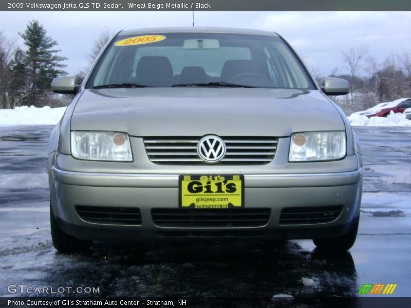 Wheat Beige Metallic / Black 2005 Volkswagen Jetta GLS TDI Sedan