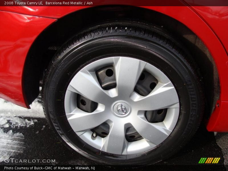 Barcelona Red Metallic / Ash 2008 Toyota Camry LE