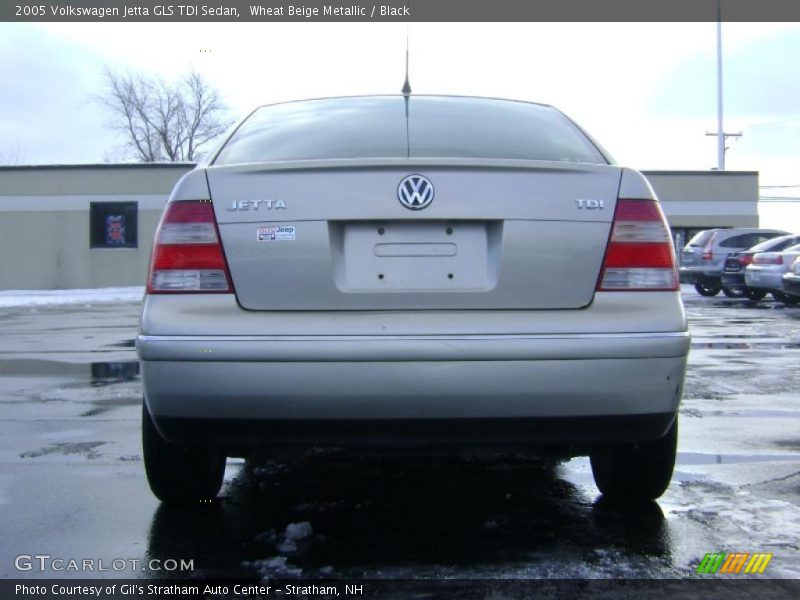Wheat Beige Metallic / Black 2005 Volkswagen Jetta GLS TDI Sedan