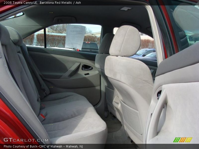 Barcelona Red Metallic / Ash 2008 Toyota Camry LE