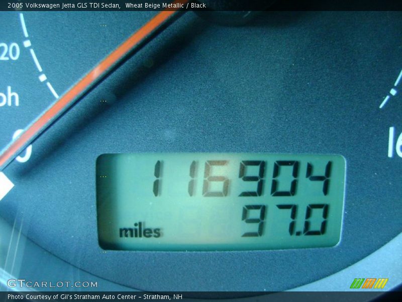 Wheat Beige Metallic / Black 2005 Volkswagen Jetta GLS TDI Sedan