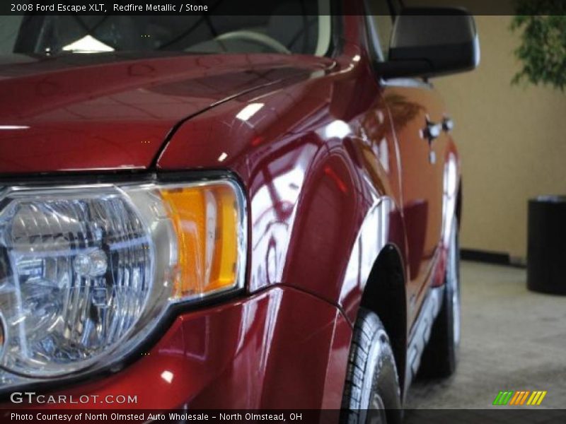 Redfire Metallic / Stone 2008 Ford Escape XLT