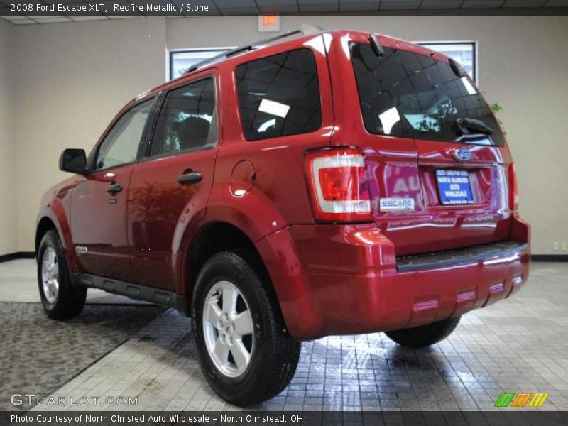 Redfire Metallic / Stone 2008 Ford Escape XLT