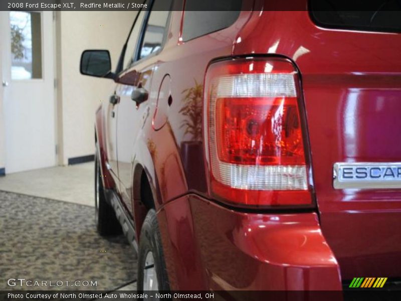 Redfire Metallic / Stone 2008 Ford Escape XLT