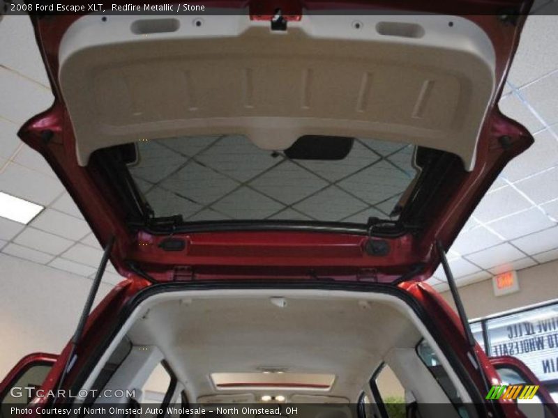 Redfire Metallic / Stone 2008 Ford Escape XLT