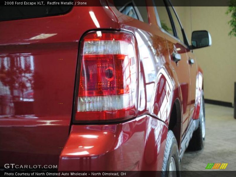 Redfire Metallic / Stone 2008 Ford Escape XLT