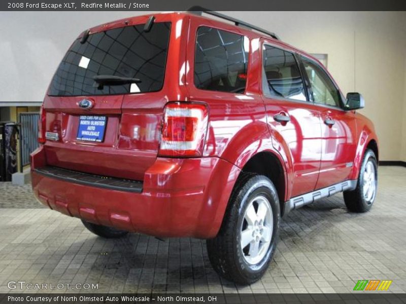 Redfire Metallic / Stone 2008 Ford Escape XLT