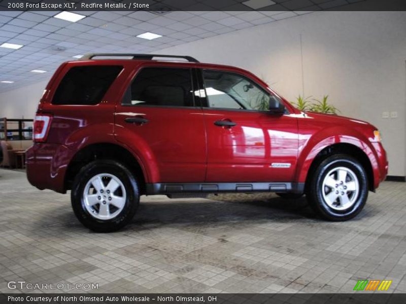 Redfire Metallic / Stone 2008 Ford Escape XLT