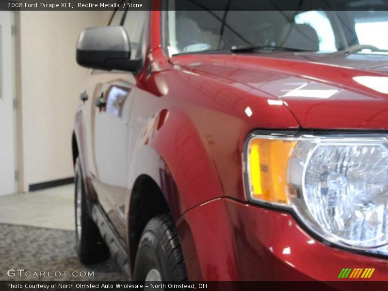 Redfire Metallic / Stone 2008 Ford Escape XLT