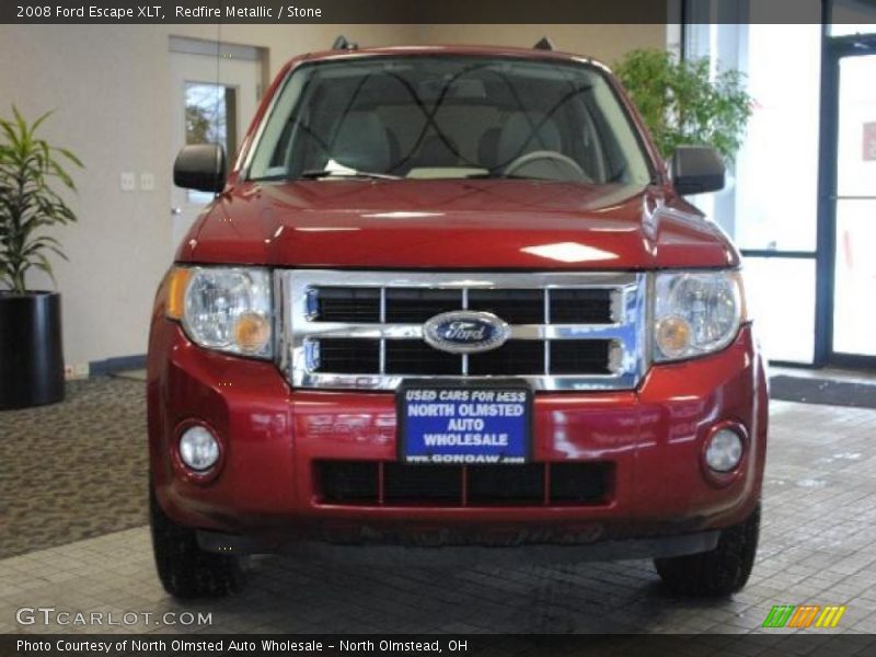 Redfire Metallic / Stone 2008 Ford Escape XLT