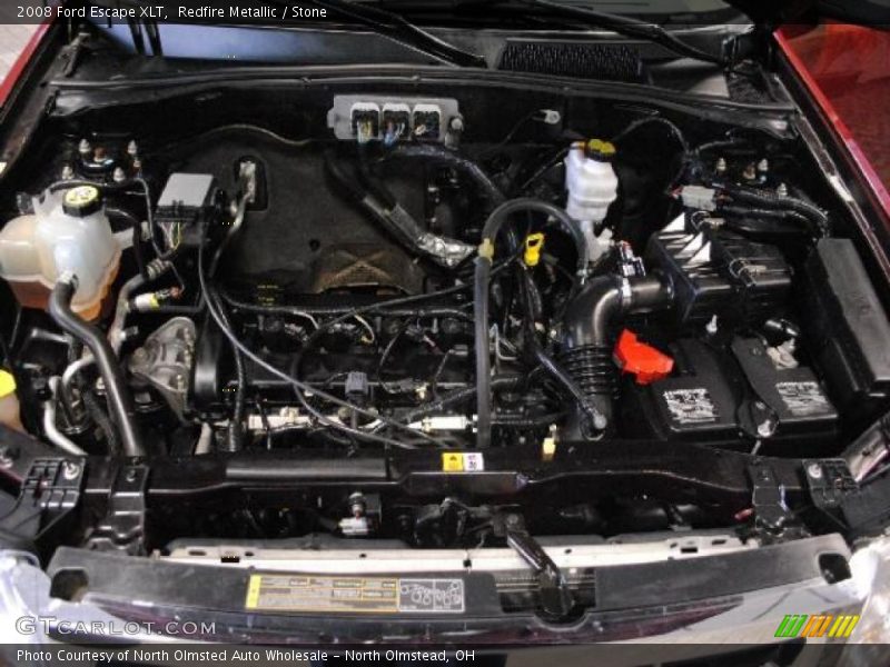 Redfire Metallic / Stone 2008 Ford Escape XLT
