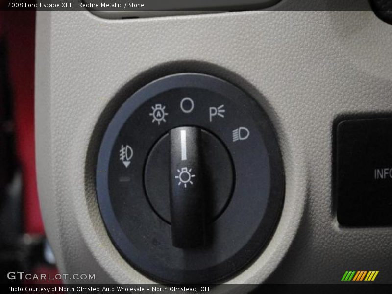 Redfire Metallic / Stone 2008 Ford Escape XLT