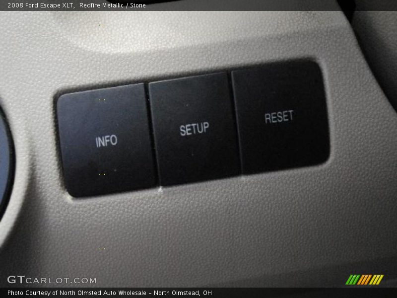 Redfire Metallic / Stone 2008 Ford Escape XLT