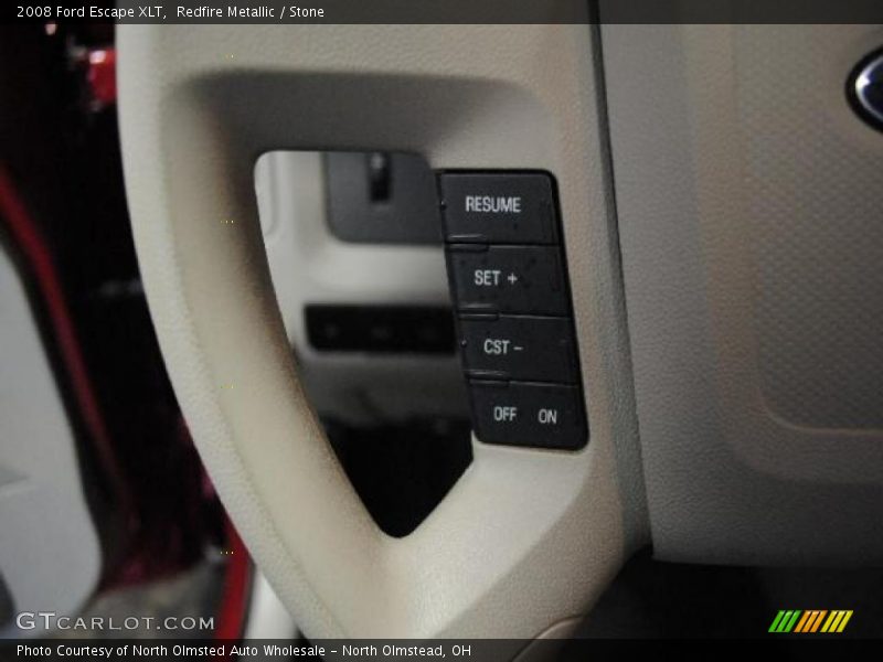 Redfire Metallic / Stone 2008 Ford Escape XLT