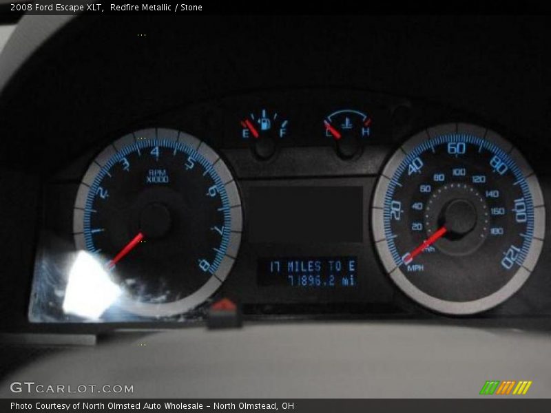 Redfire Metallic / Stone 2008 Ford Escape XLT