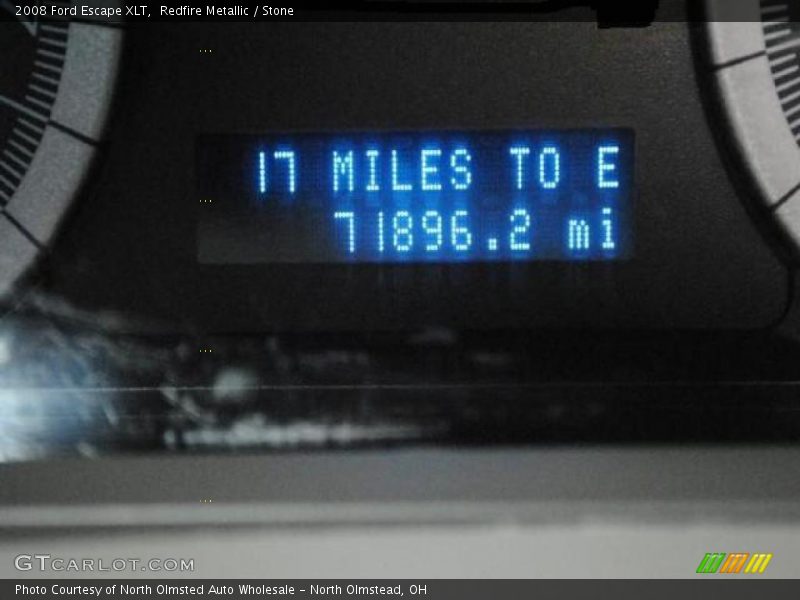 Redfire Metallic / Stone 2008 Ford Escape XLT