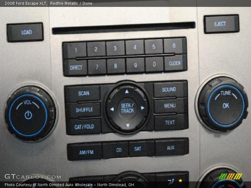 Redfire Metallic / Stone 2008 Ford Escape XLT
