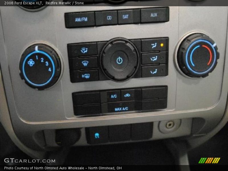 Redfire Metallic / Stone 2008 Ford Escape XLT