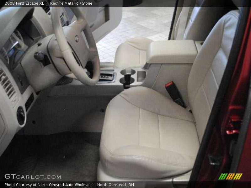 Redfire Metallic / Stone 2008 Ford Escape XLT
