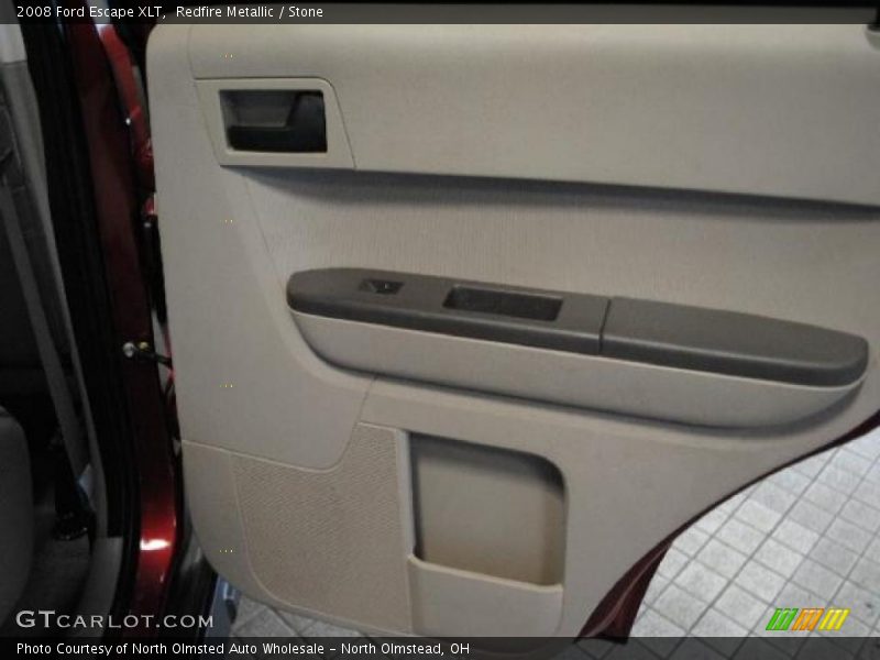 Redfire Metallic / Stone 2008 Ford Escape XLT