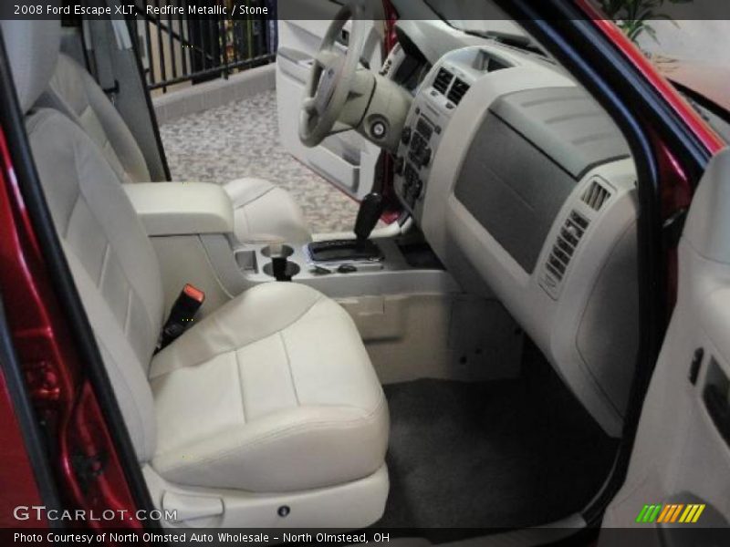 Redfire Metallic / Stone 2008 Ford Escape XLT