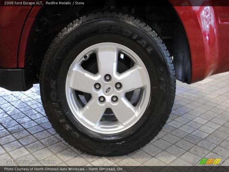 Redfire Metallic / Stone 2008 Ford Escape XLT