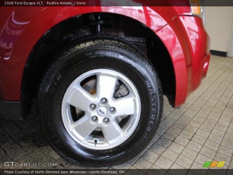 Redfire Metallic / Stone 2008 Ford Escape XLT