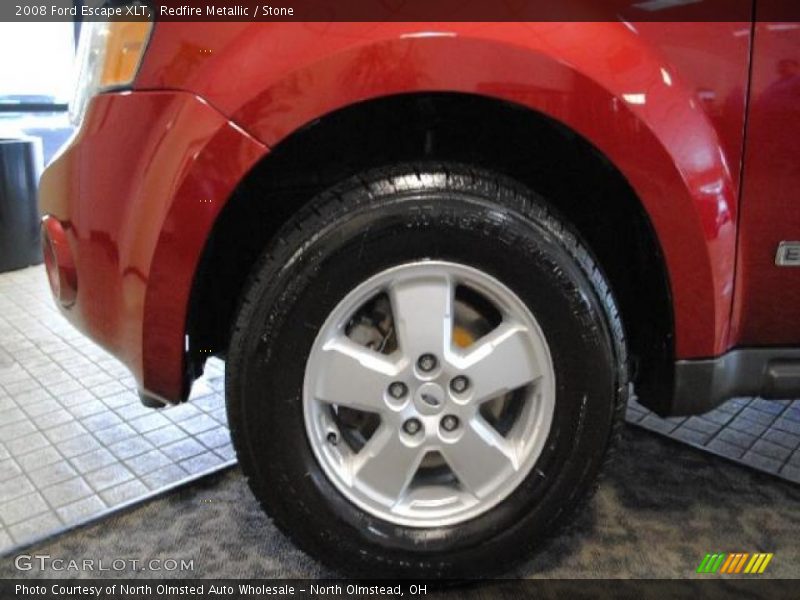Redfire Metallic / Stone 2008 Ford Escape XLT