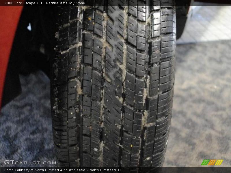 Redfire Metallic / Stone 2008 Ford Escape XLT